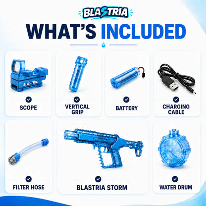 Blastria Storm - Lanzador de Agua Eléctrico