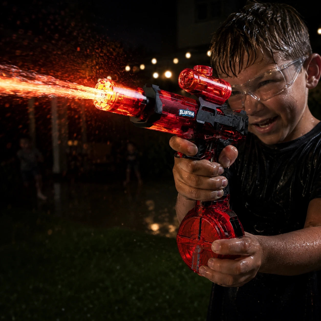 Blastria© Lanzador de Agua Eléctrico de Fuego Rápido